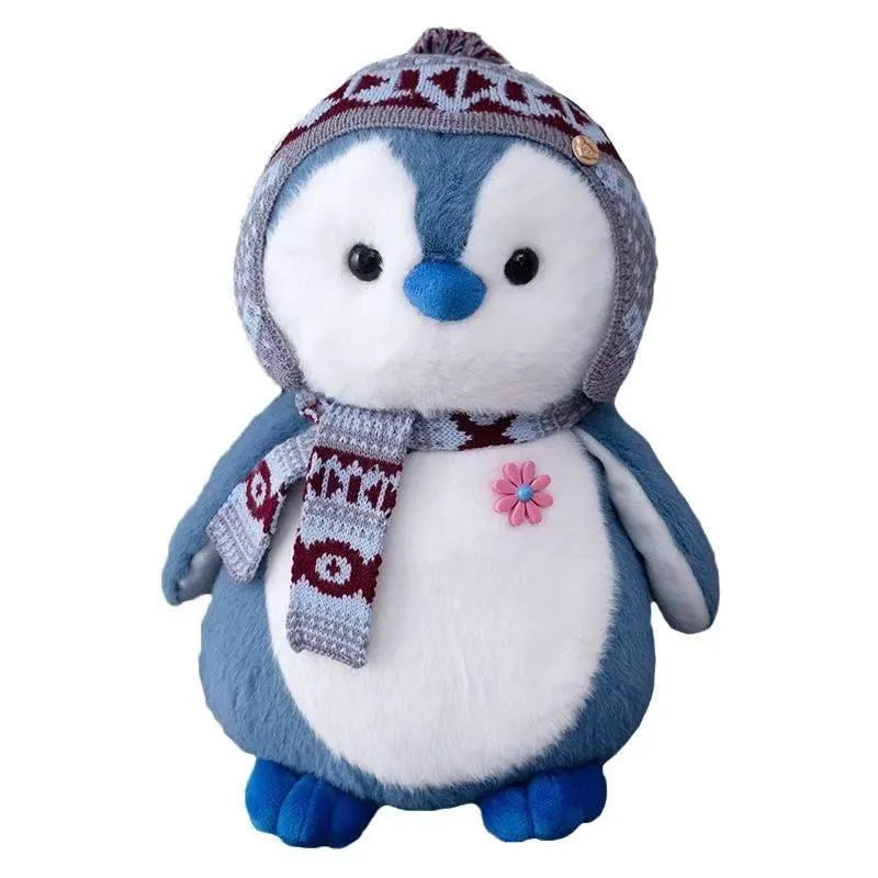 Kawaii Stuffed Plush Penguin Sleeping Pillow