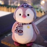 Kawaii Stuffed Plush Penguin Sleeping Pillow