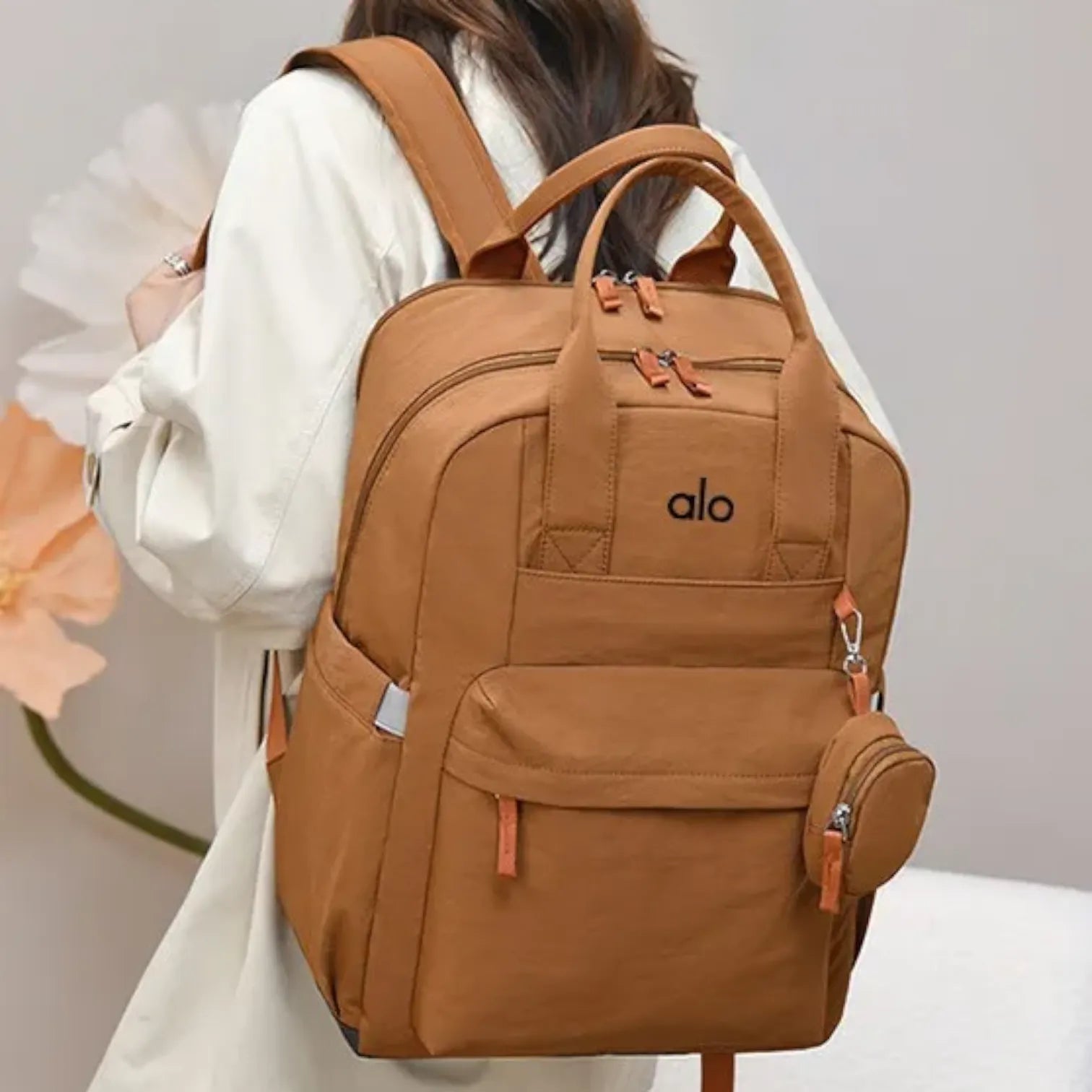 ALO Pastel Cloud Travel Backpack