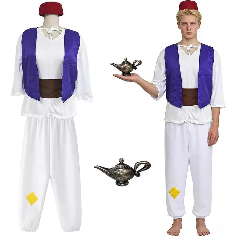 Aladdin Agrabah Prince Cosplay Set