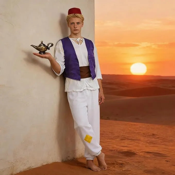 Aladdin Agrabah Prince Cosplay Set