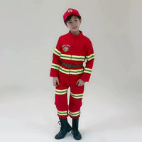 Children's Fireman Rescue Cosplay Set