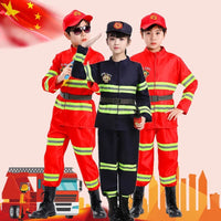 Children's Fireman Rescue Cosplay Set