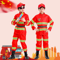 Children's Fireman Rescue Cosplay Set