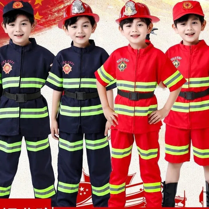 Children's Fireman Rescue Cosplay Set