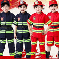Children's Fireman Rescue Cosplay Set