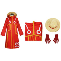 OP Monkey D. Luffy Egghead Arc Cosplay Set