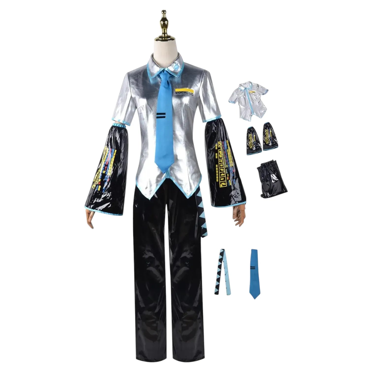 Hatsune Miku Vocaloid Cosplay Uniform Set