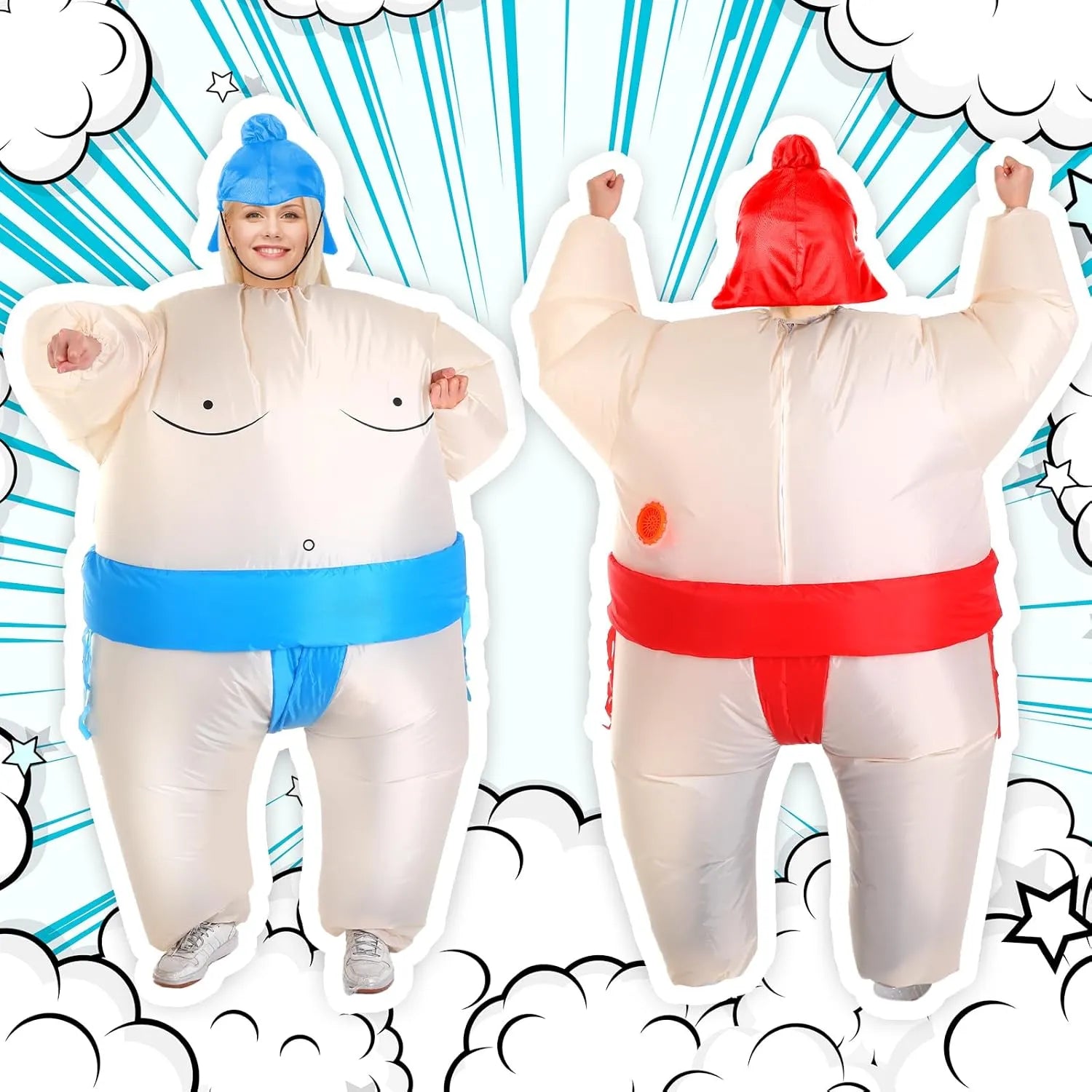 Inflatable Sumo Wrestler Costume