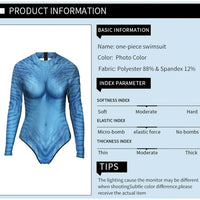 Avatar Omaticaya Blue Cosplay Swimsuit