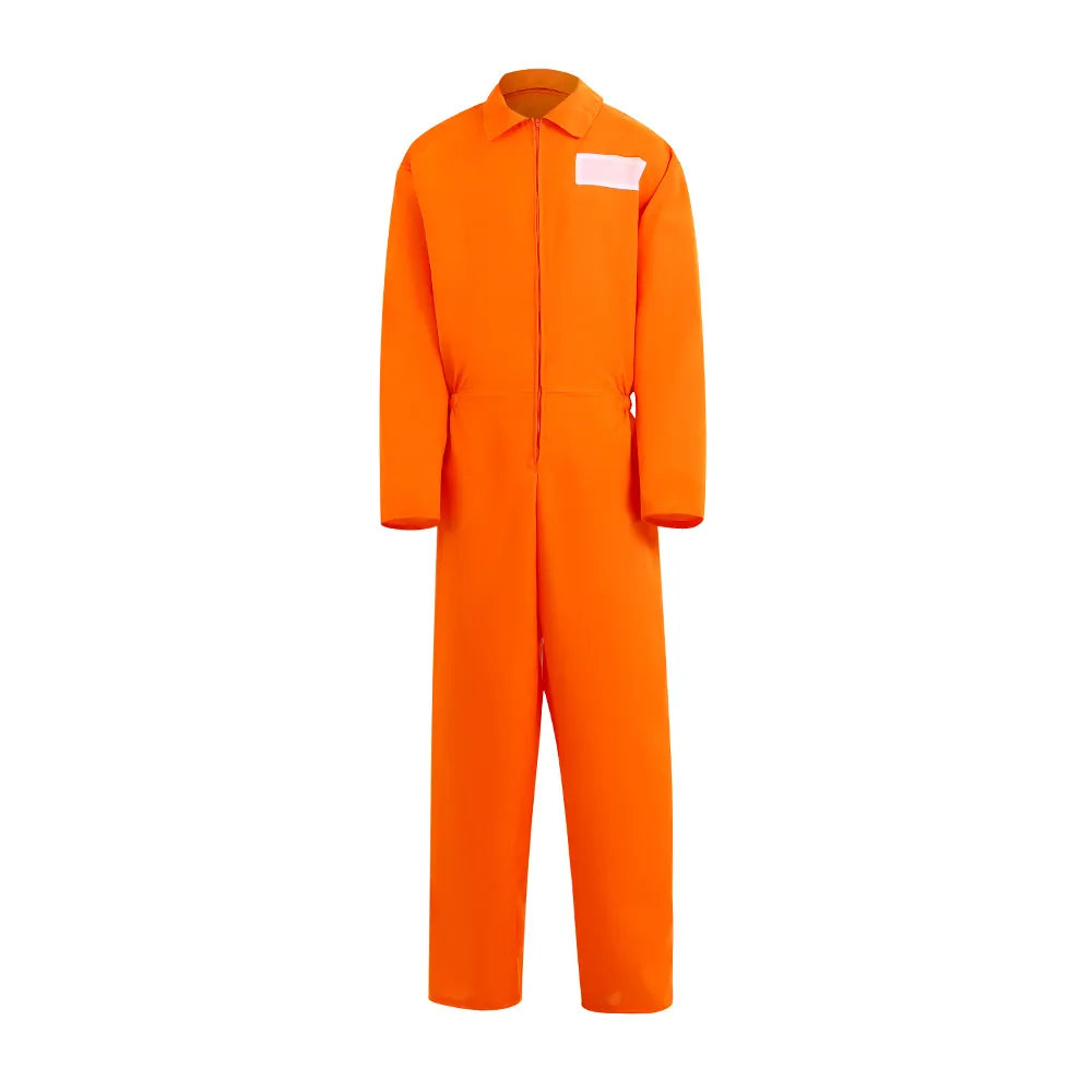 American Prison Uniform Cosplay Set