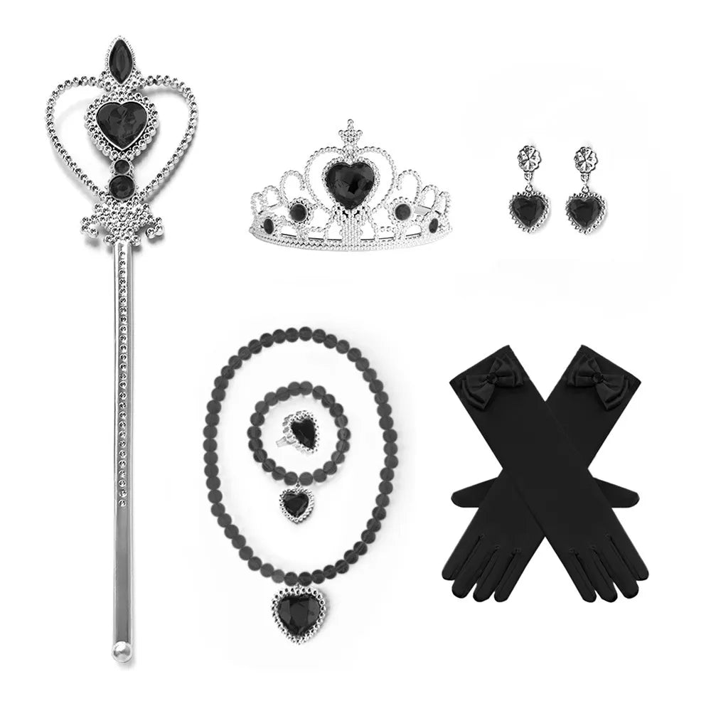 Wednesday Addams Gothic Princess Kids Dress