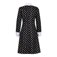 Wednesday Addams Retro Black Dress