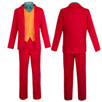 Joker Arthur Fleck Red Suit Cosplay Set