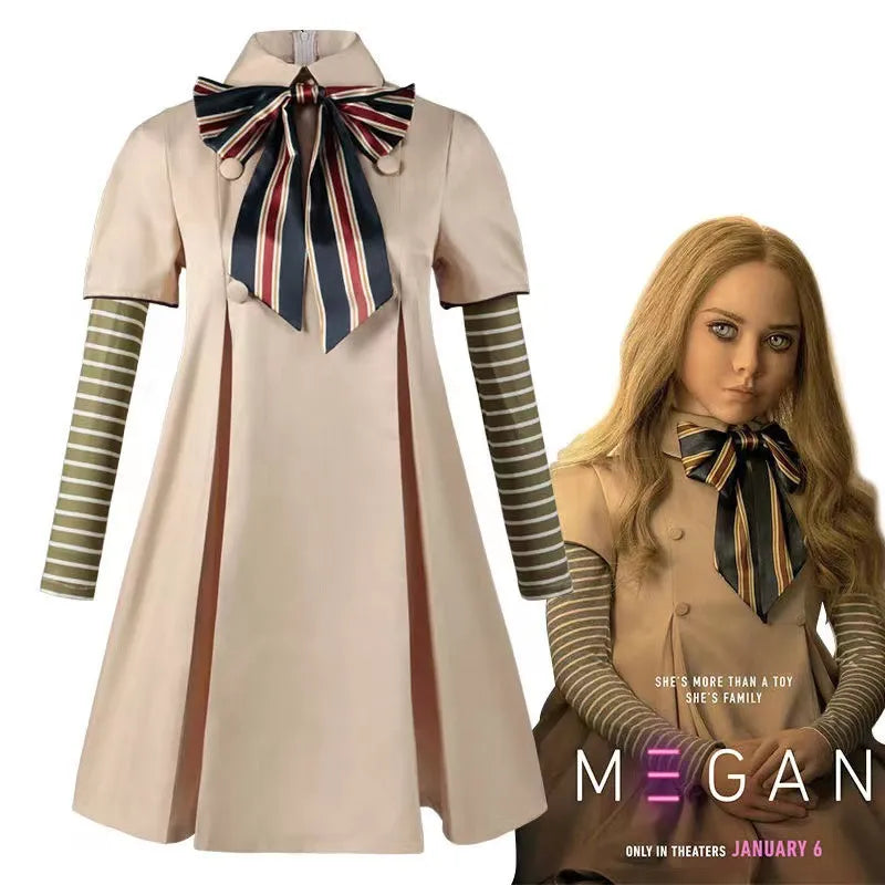 Megan Killer Doll Cosplay Uniform