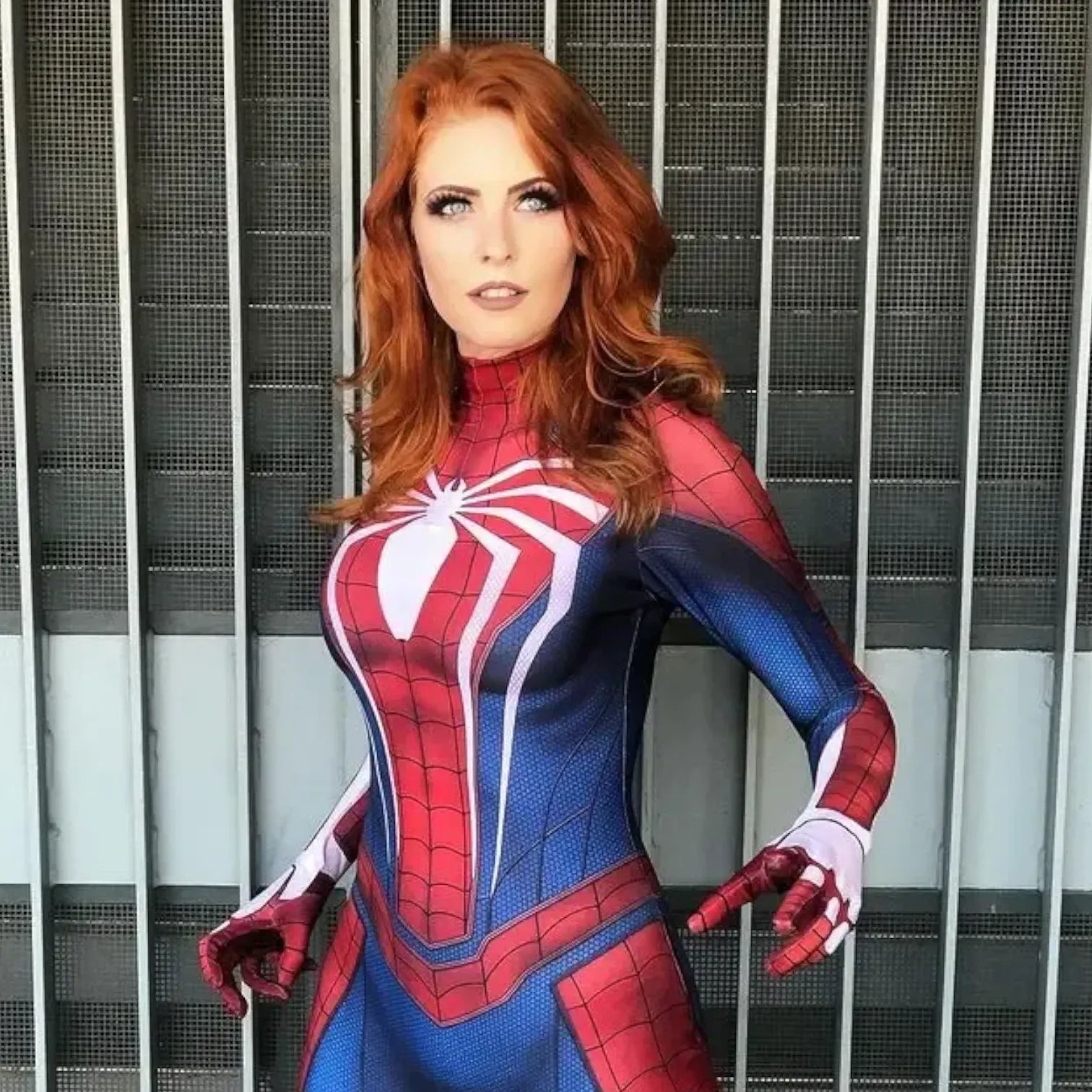 PS4 Female Spider Cosplay Bodysuit