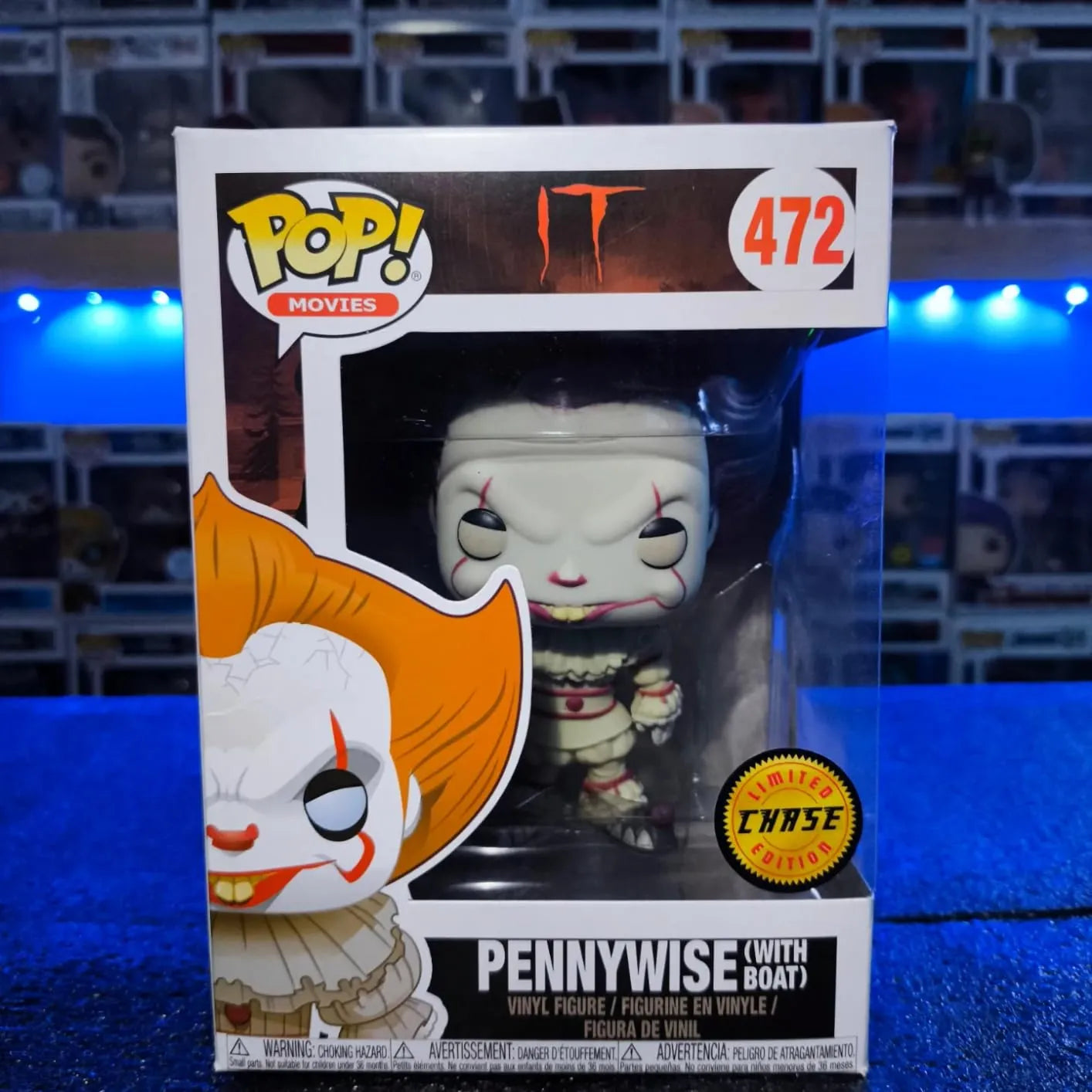 Funko Pop IT Pennywise Chase 472 Figure