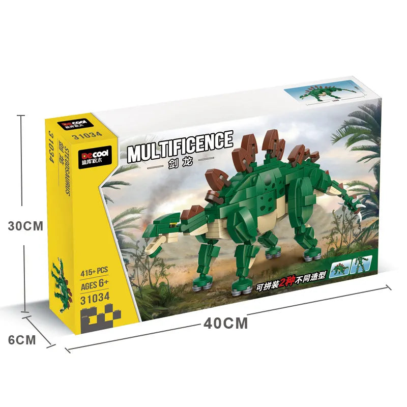 Decool Stegosaurus Building Blocks (388 Pcs)