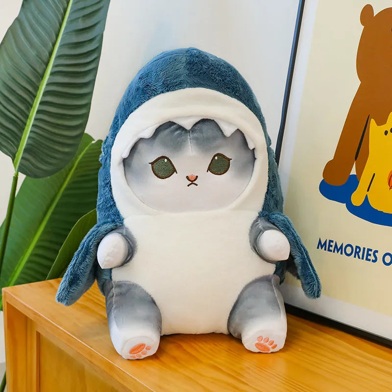 Mofusand Shark Cat Plush Doll (28 cm)