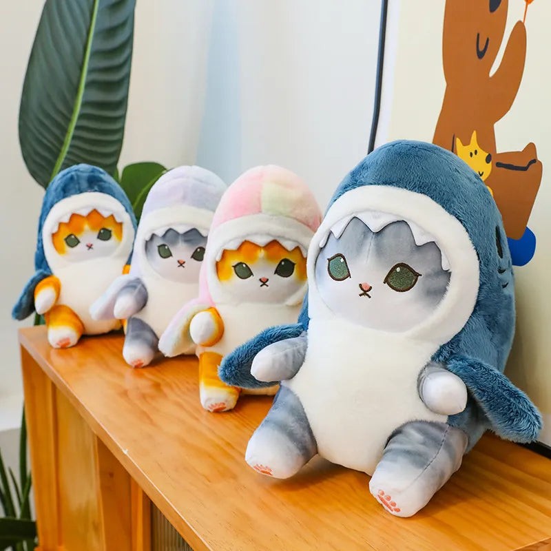 Mofusand Shark Cat Plush Doll (28 cm)