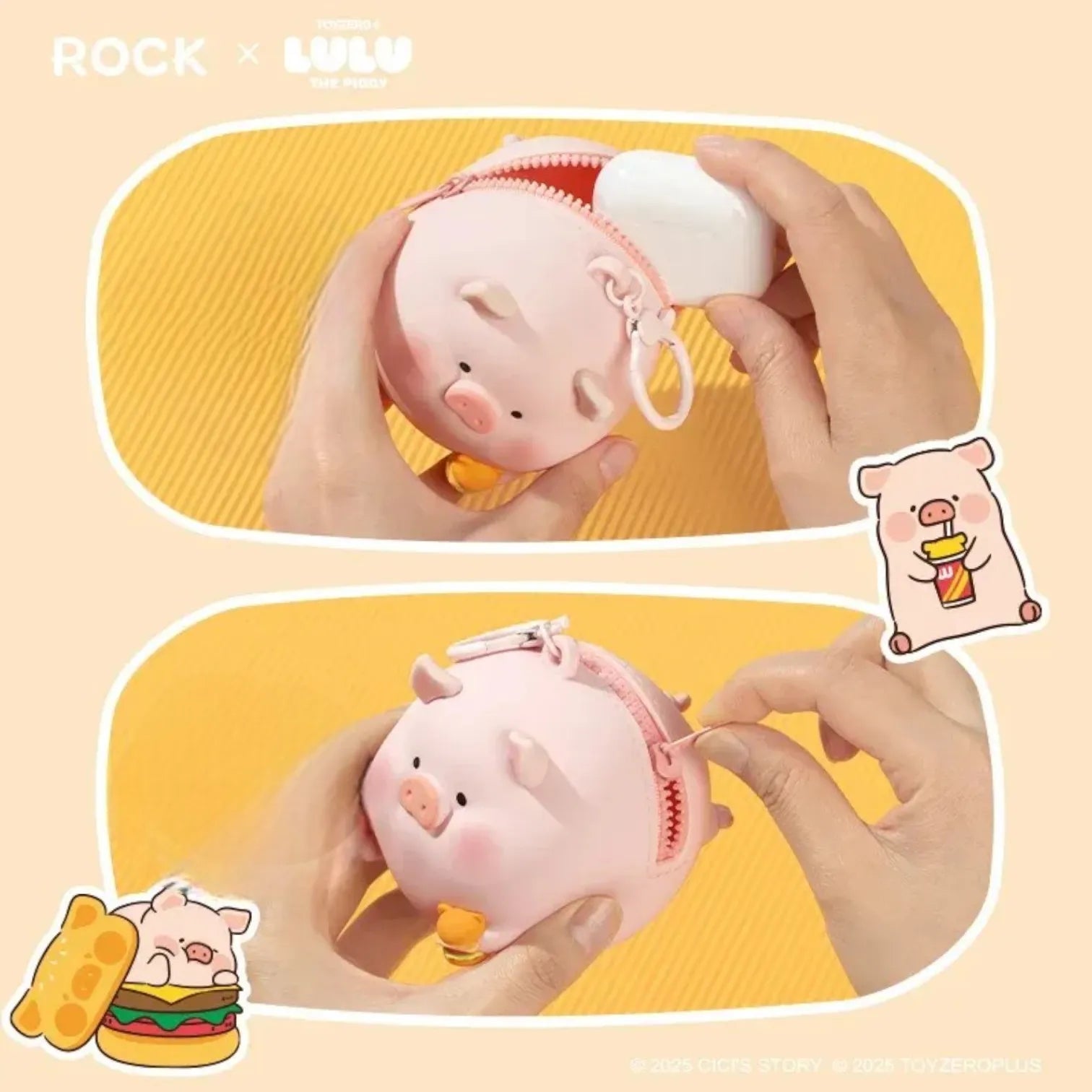 Lulu The Piggy Silicone Coin Purse
