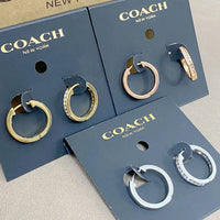 Trainer Luxe Celestial Pave Hoop Earrings