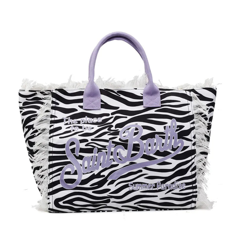 Saint Barth Summer Paradise Tote Bag