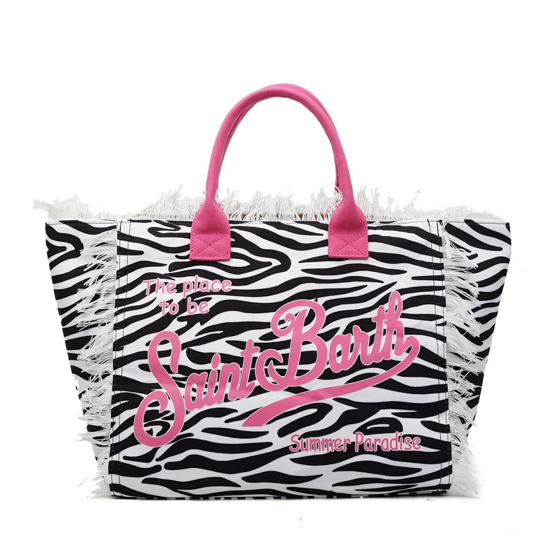 Saint Barth Summer Paradise Tote Bag