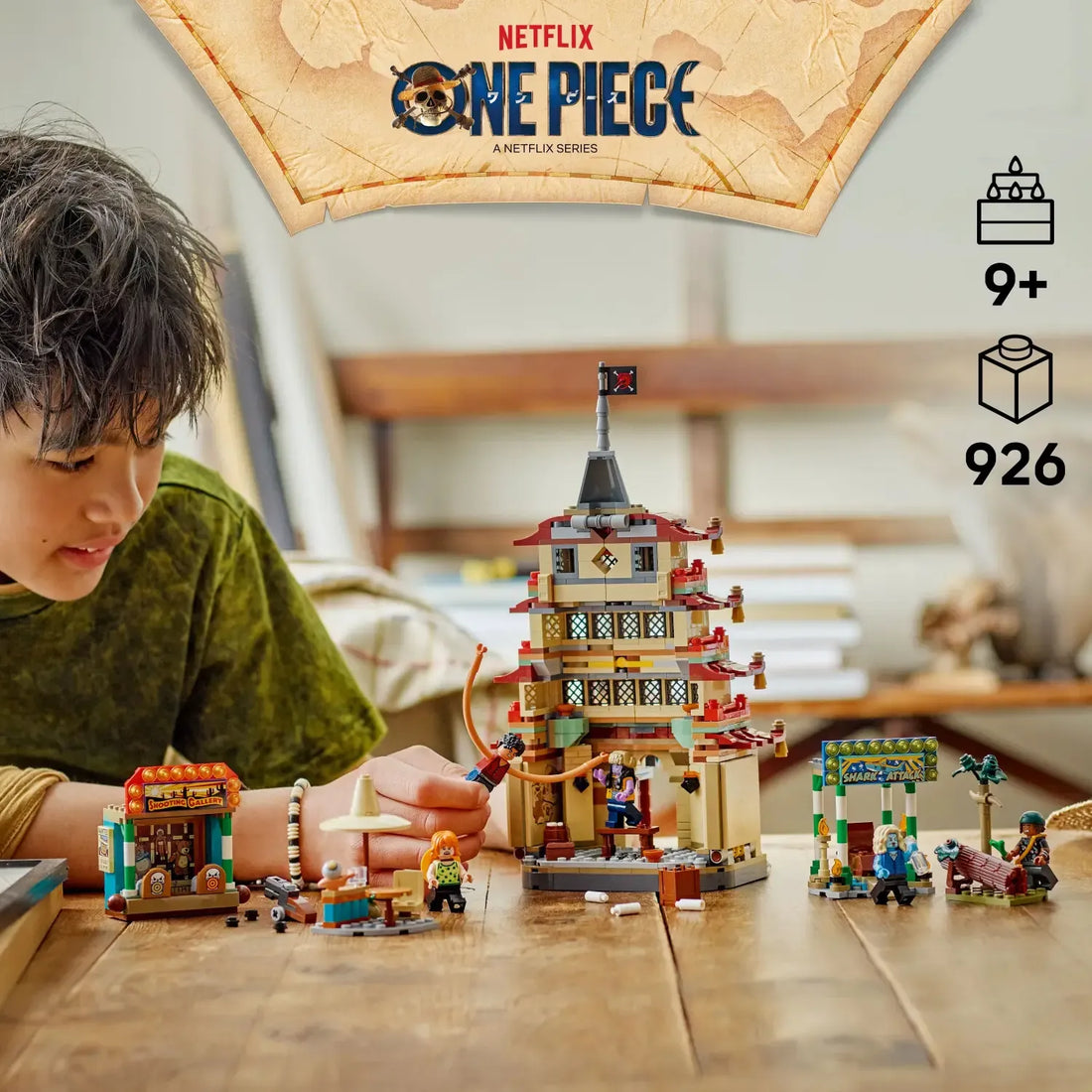 One Piece Battle at Arlong Park Building Set (926 Pcs)