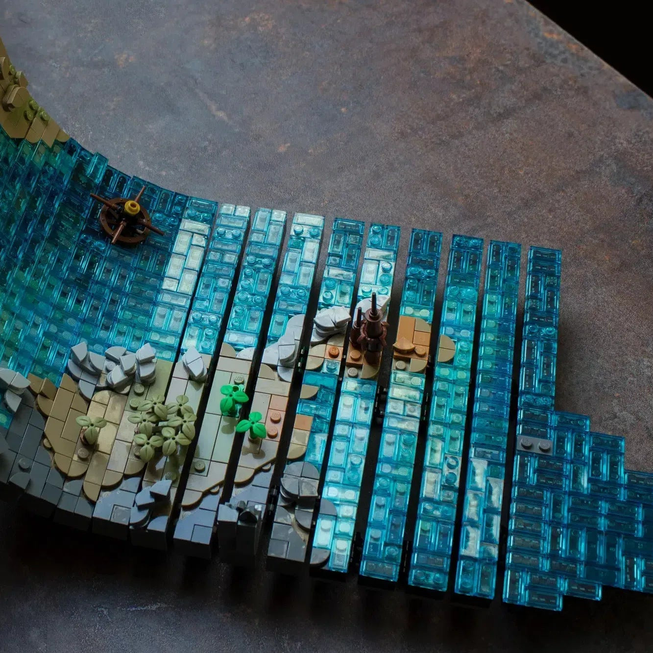 IDEAS Land Ahoy MOC 85663 Building Set (1234 Pcs)