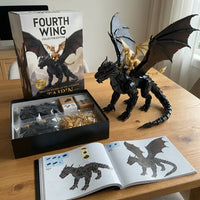 Fourth Wing Dragon Brick Set