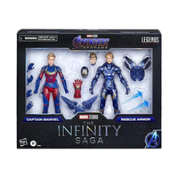 Marvel Captain and Rescue Armor Figure (Set of 2)