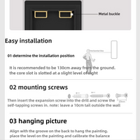 JIOU Dual-Sided Corner Wall Clock