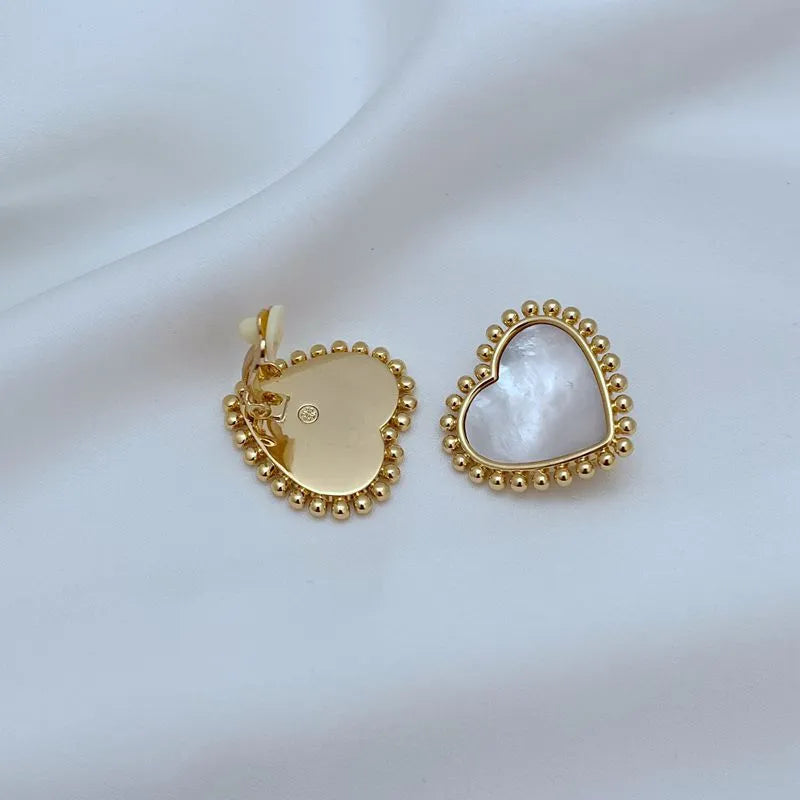 T-Luxe Sweetheart Cabochon Earrings
