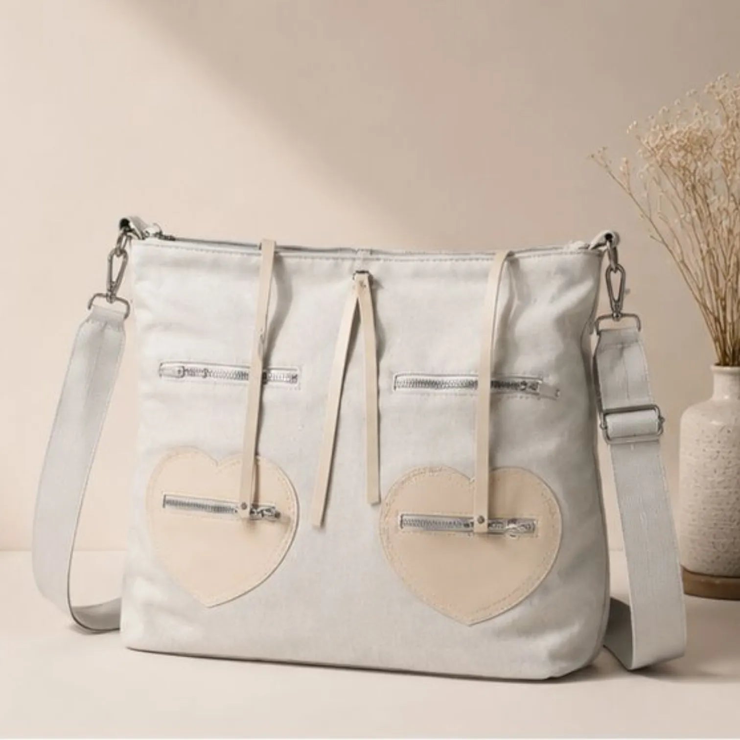 Heartbreaker Utility Canvas Tote