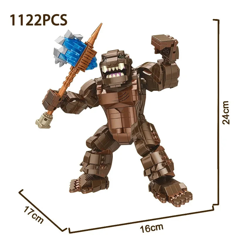 Panlos Brick Legendary Monsterverse Building Blocks