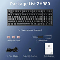 ZORNHER ZH980 Wireless Mechanical Keyboard
