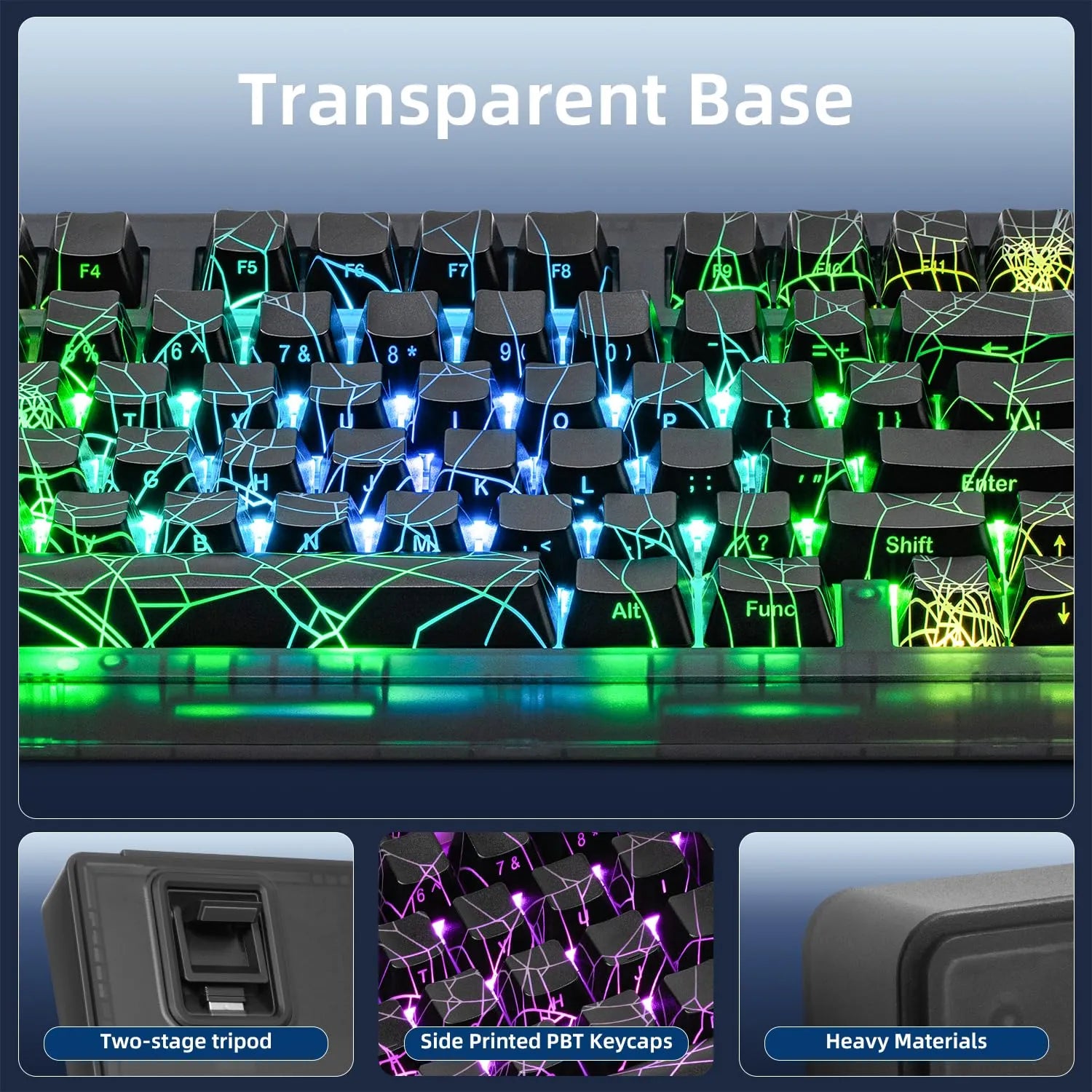 ZORNHER ZH980 Wireless Mechanical Keyboard