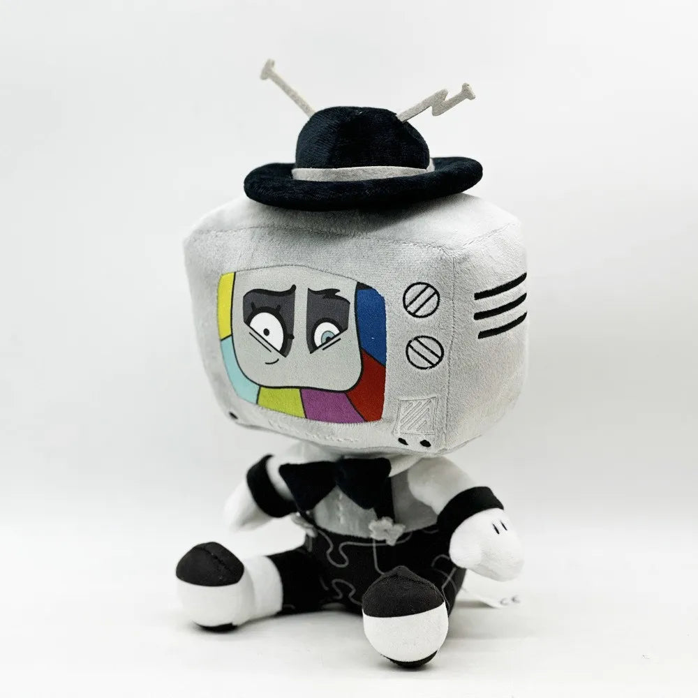 Mr. Puzzles Dapper TV Head Plush Toy (35 cm)