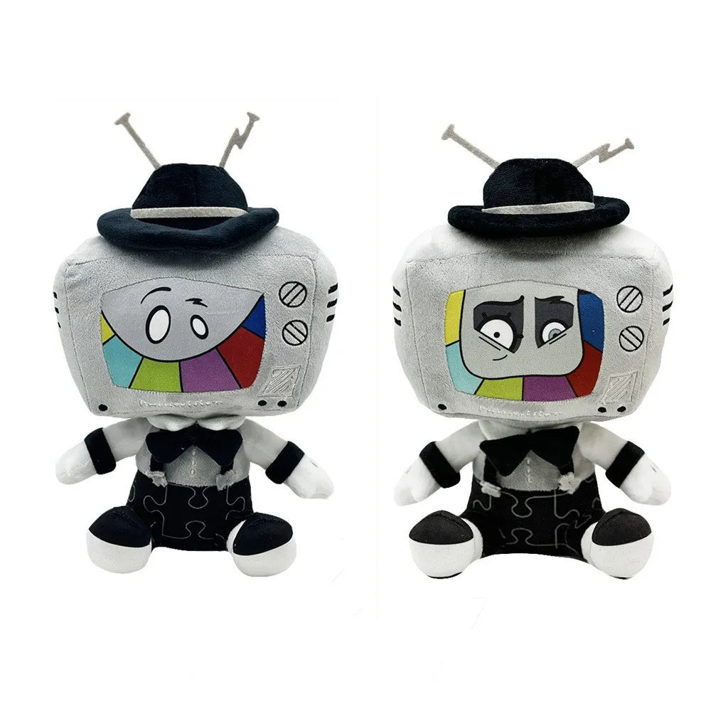 Mr. Puzzles Dapper TV Head Plush Toy (35 cm)