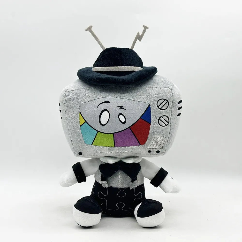 Mr. Puzzles Dapper TV Head Plush Toy (35 cm)