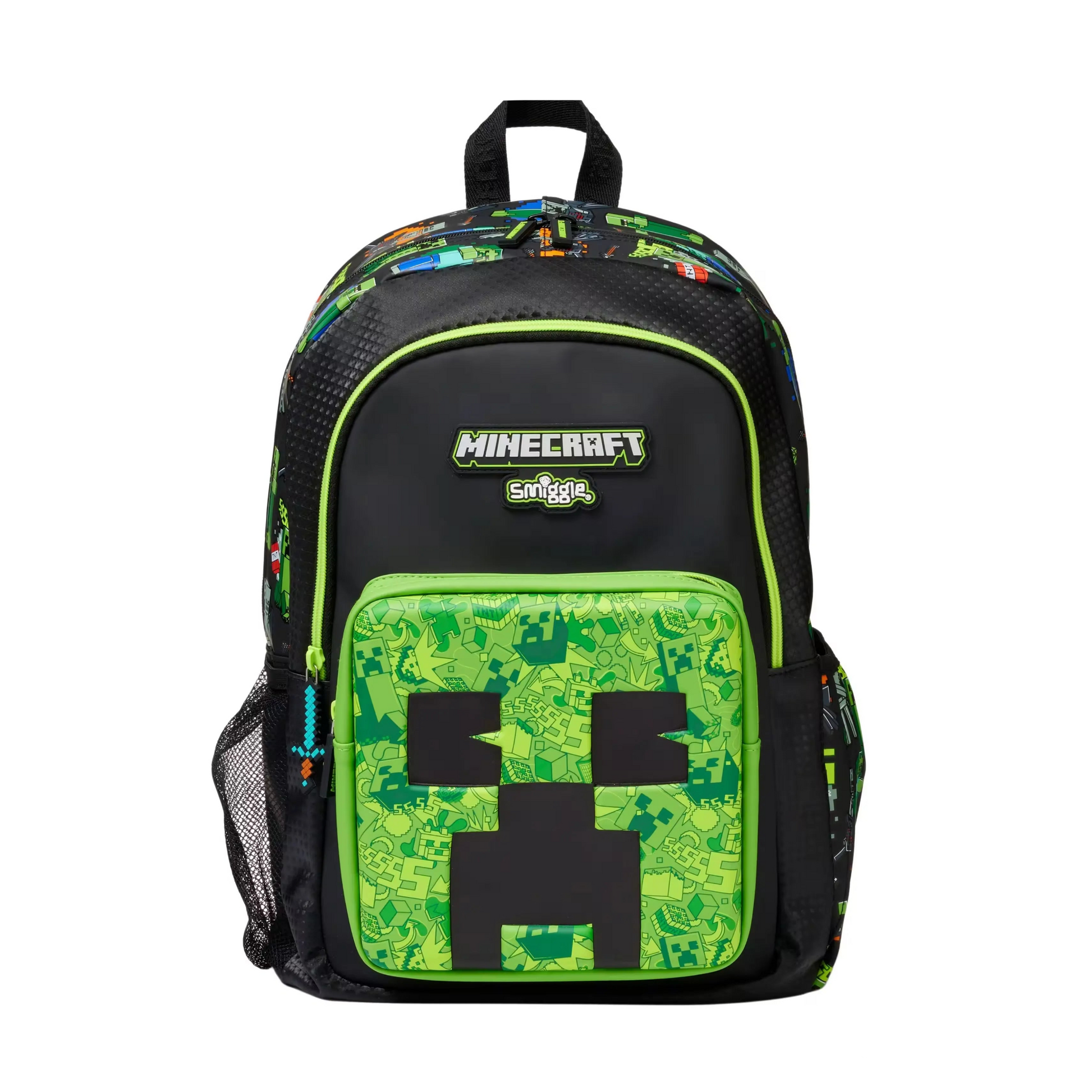 SMGL Minecraft Creeper School Classic Backpack