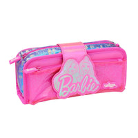 Barbie x SMGL Pink Iridescent Double Layer Pencil Case