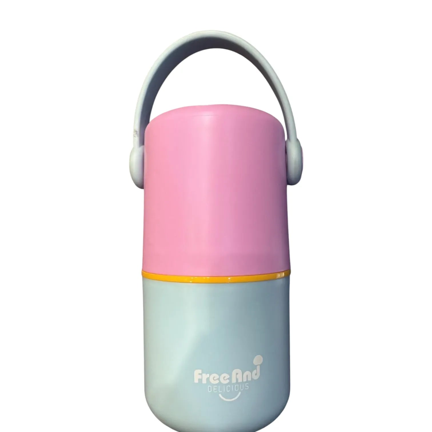 Portable Cylindrical Insulated Lunch Box