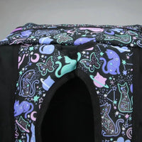 SMGL Celestial Cat Reach for the Stars Buckleflap Backpack