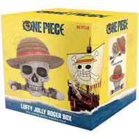 One Piece Straw Hat Skull Resin Trinket Box