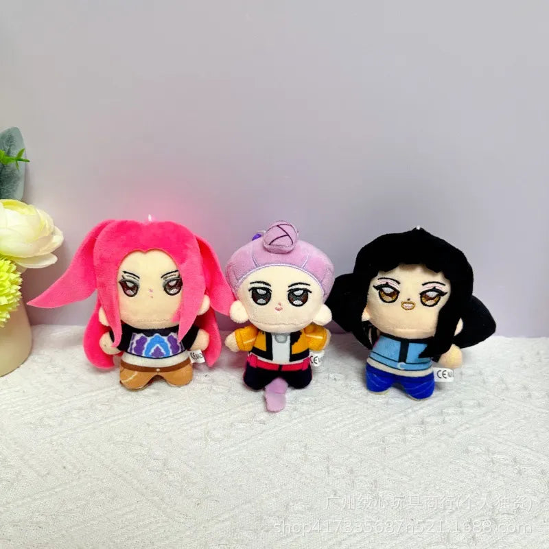 K-Pop Demon Hunters Idol Chibi Plush Trio