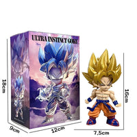 DBZ Goku Ultra Instinct Chibi Figures