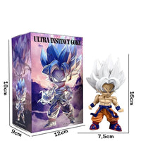 DBZ Goku Ultra Instinct Chibi Figures