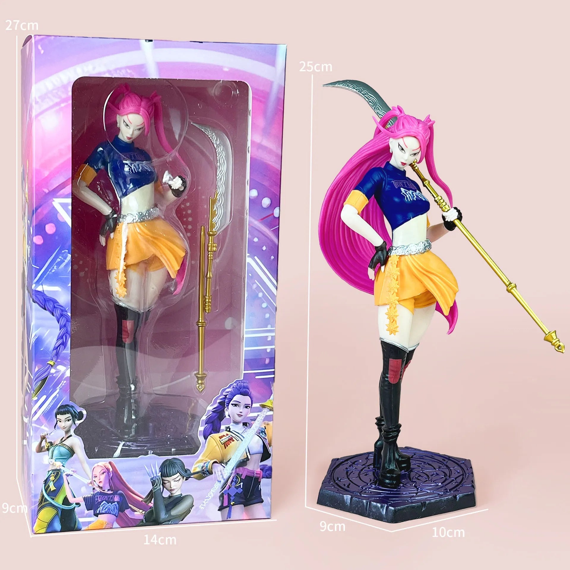 Demon Hunters Trio Action Figures (20 cm)